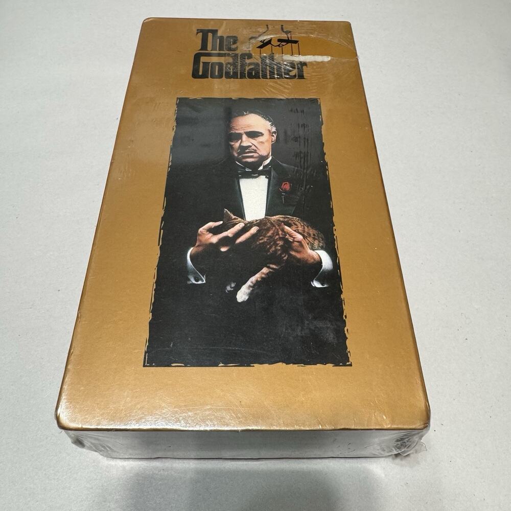 The Godfather VHS 2-Tape Set - Brand New Sealed 1997 Paramount Watermark